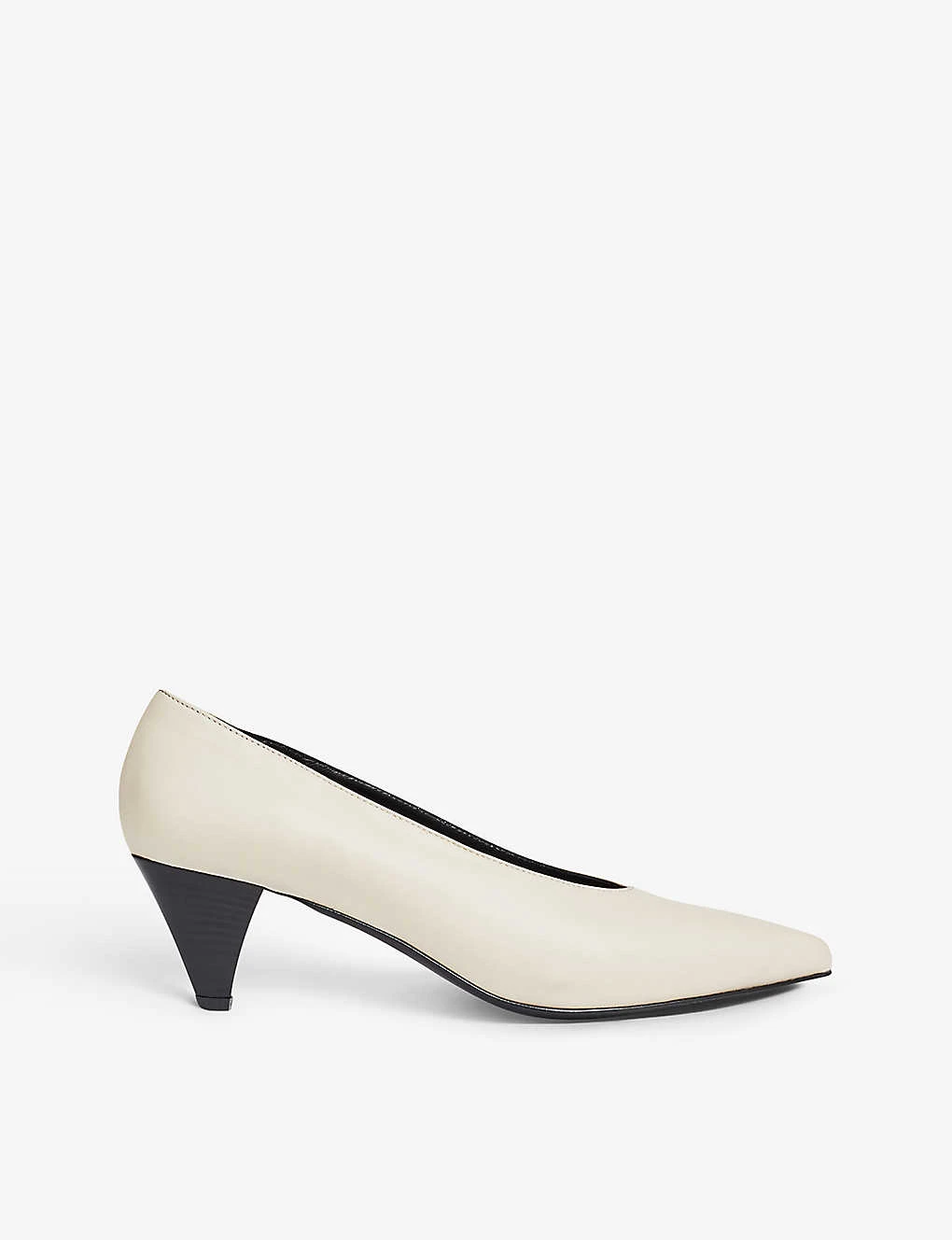 Zayla Cone-heel Leather Courts