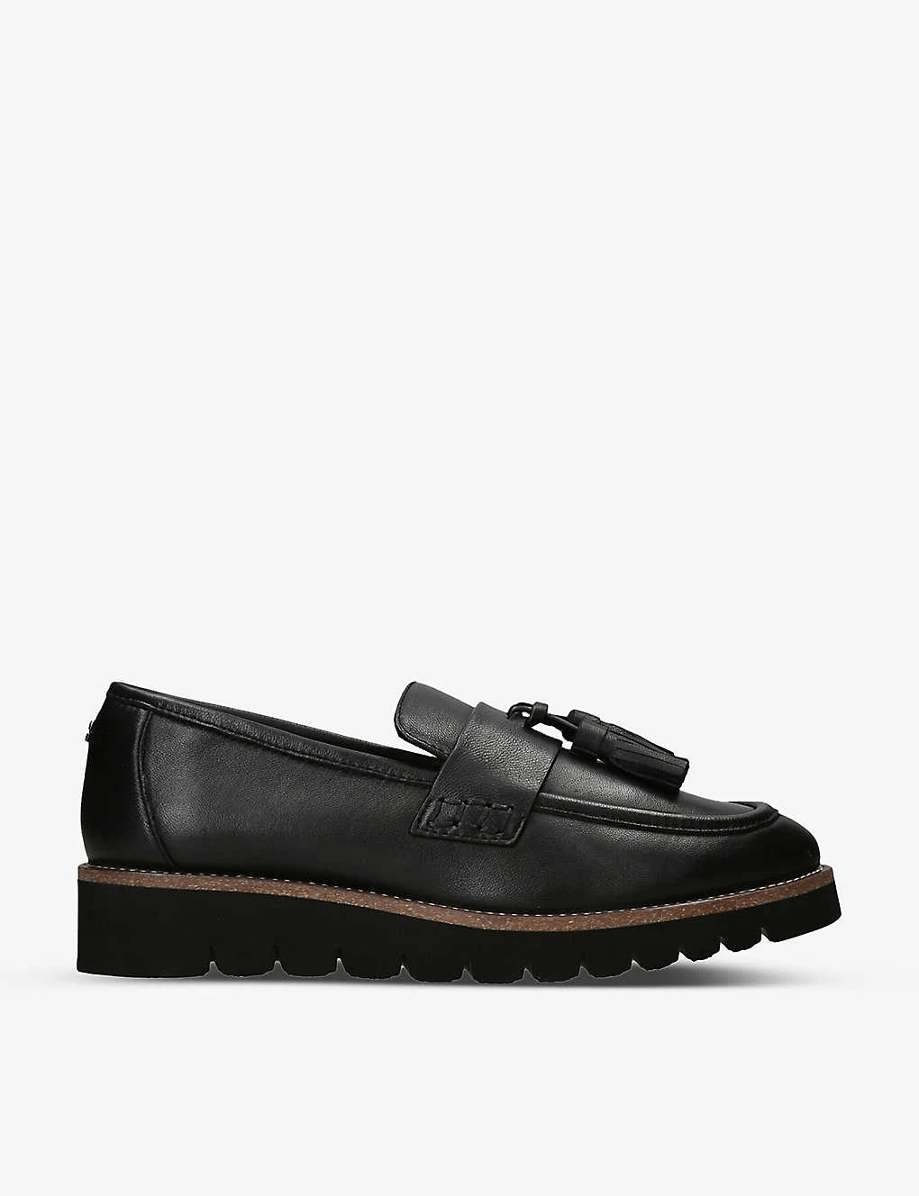 Carvela Grange Tassel-embellished Leather Loafers