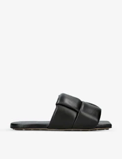 Bottega Veneta Intrecciato-woven Leather Sandals