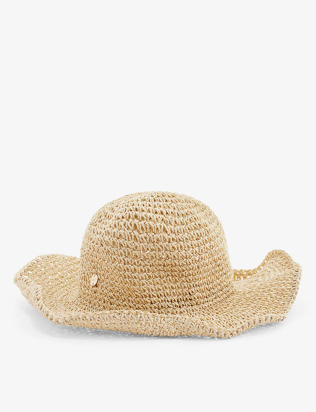 Seafolly Soleil Ruffed-brim Paper Hat - Image 3