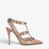 Valentino Garavani Rockstud 100 Patent-leather And PVC Courts