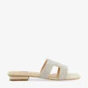 Dune Loupe Cut Out-strap Embellished Sandals