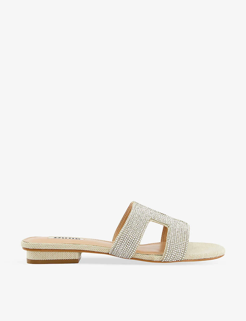 Dune Loupe Cut Out-strap Embellished Sandals