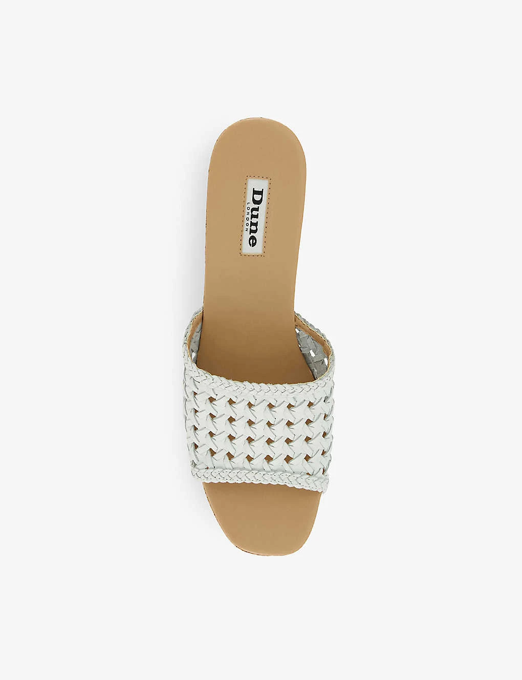 Dune Katey Lattice Leather Mules - Image 2