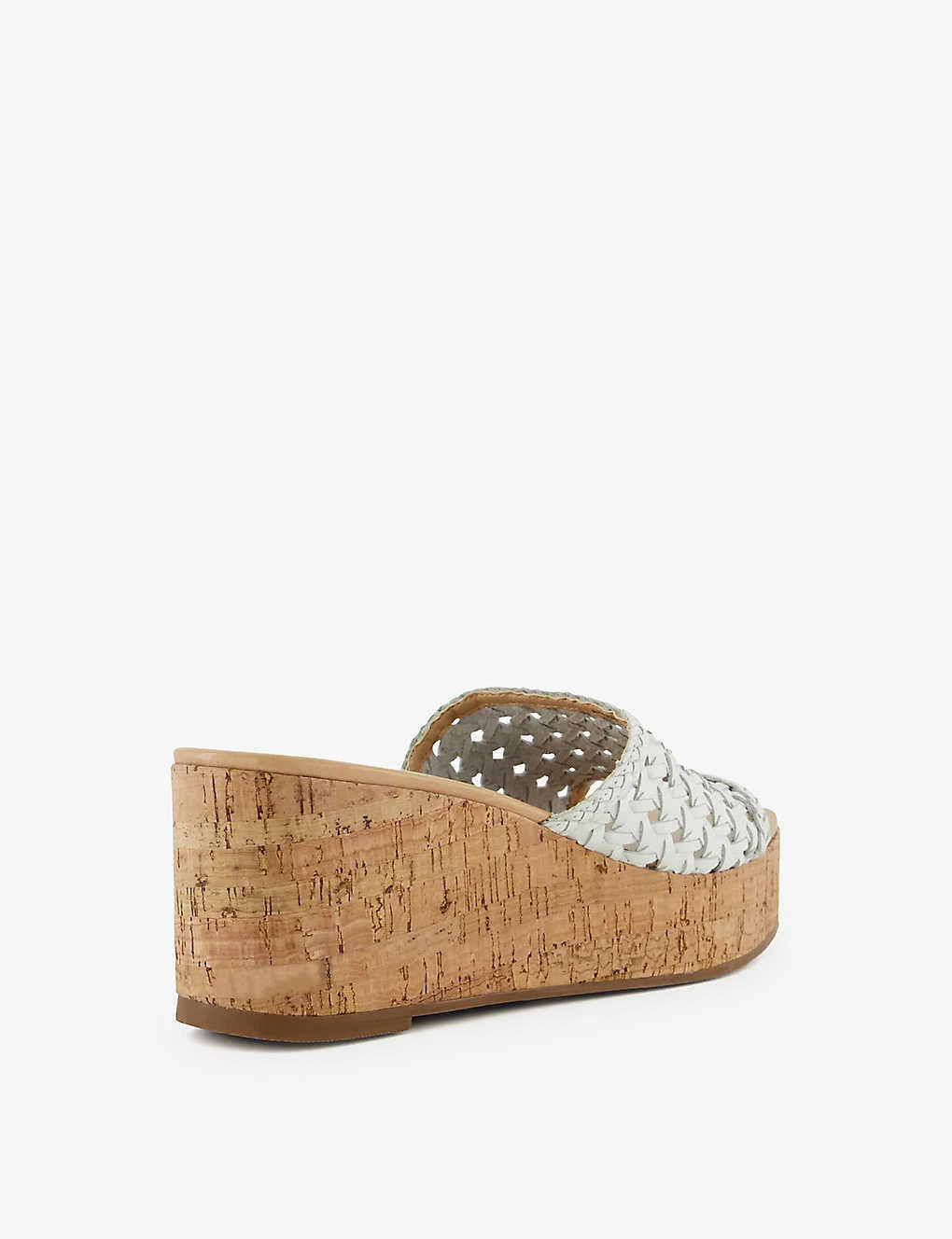 Dune Katey Lattice Leather Mules - Image 4