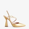 Ted Baker Coriana Geometric-heel Leather Courts