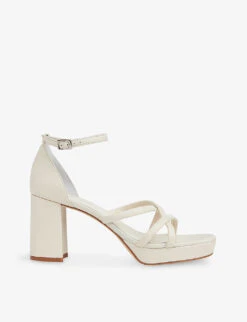 Whistles Selene Platform Leather Heeled Sandals