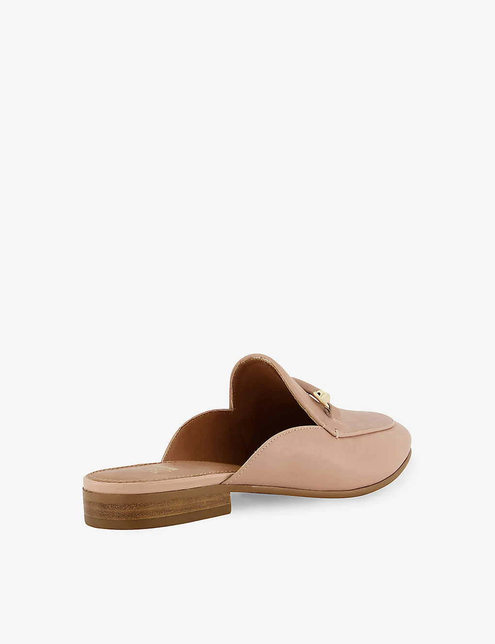 Dune Glowin Backless Horsebit-chain Leather Loafers - Image 4