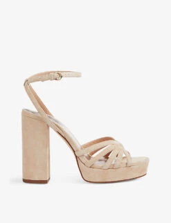 Attie Suede Platform Sandals