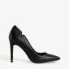 Ted Baker Cut-out Leather Heeled Courts