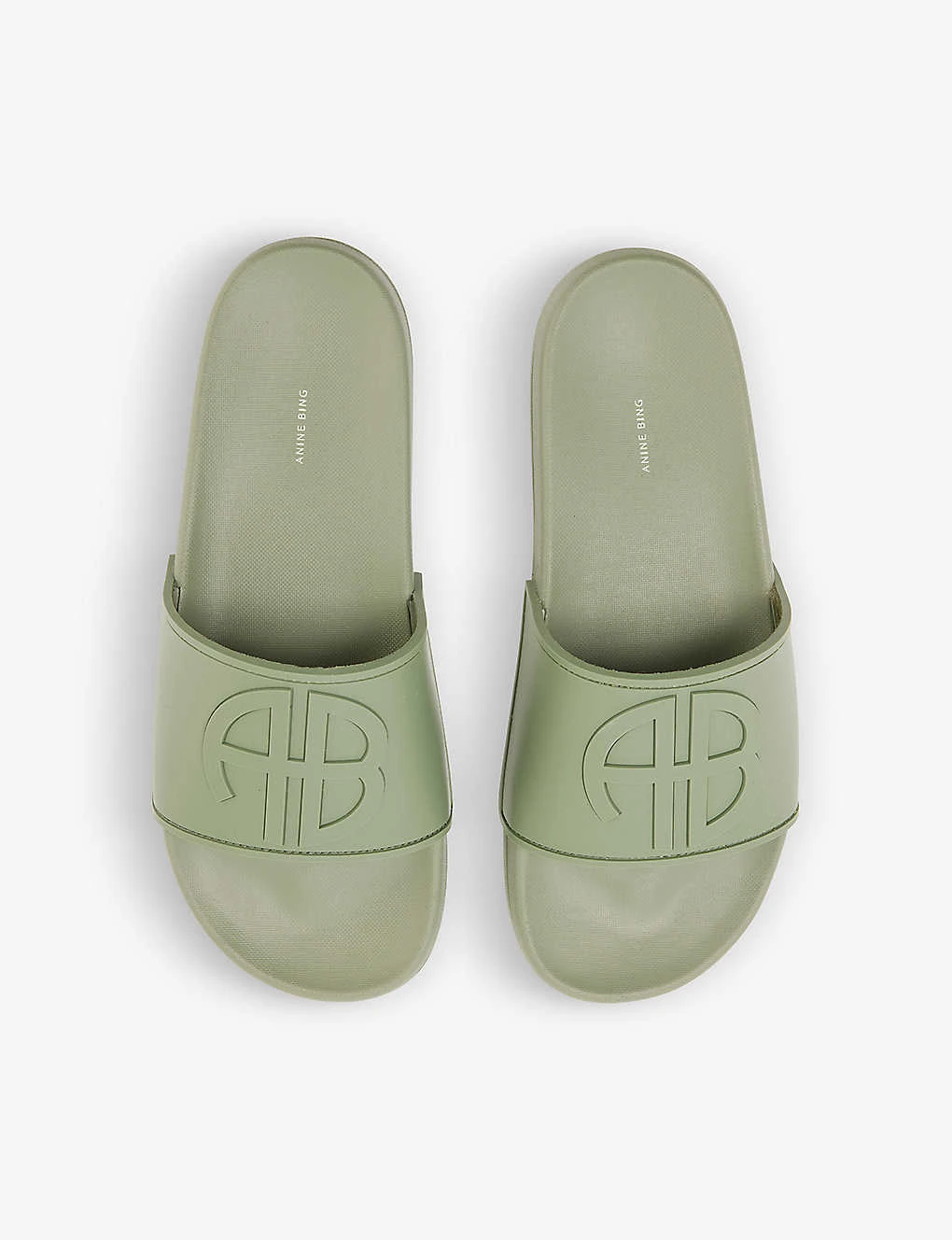 ANINE BING Isla Branded PVC Sliders - Image 2