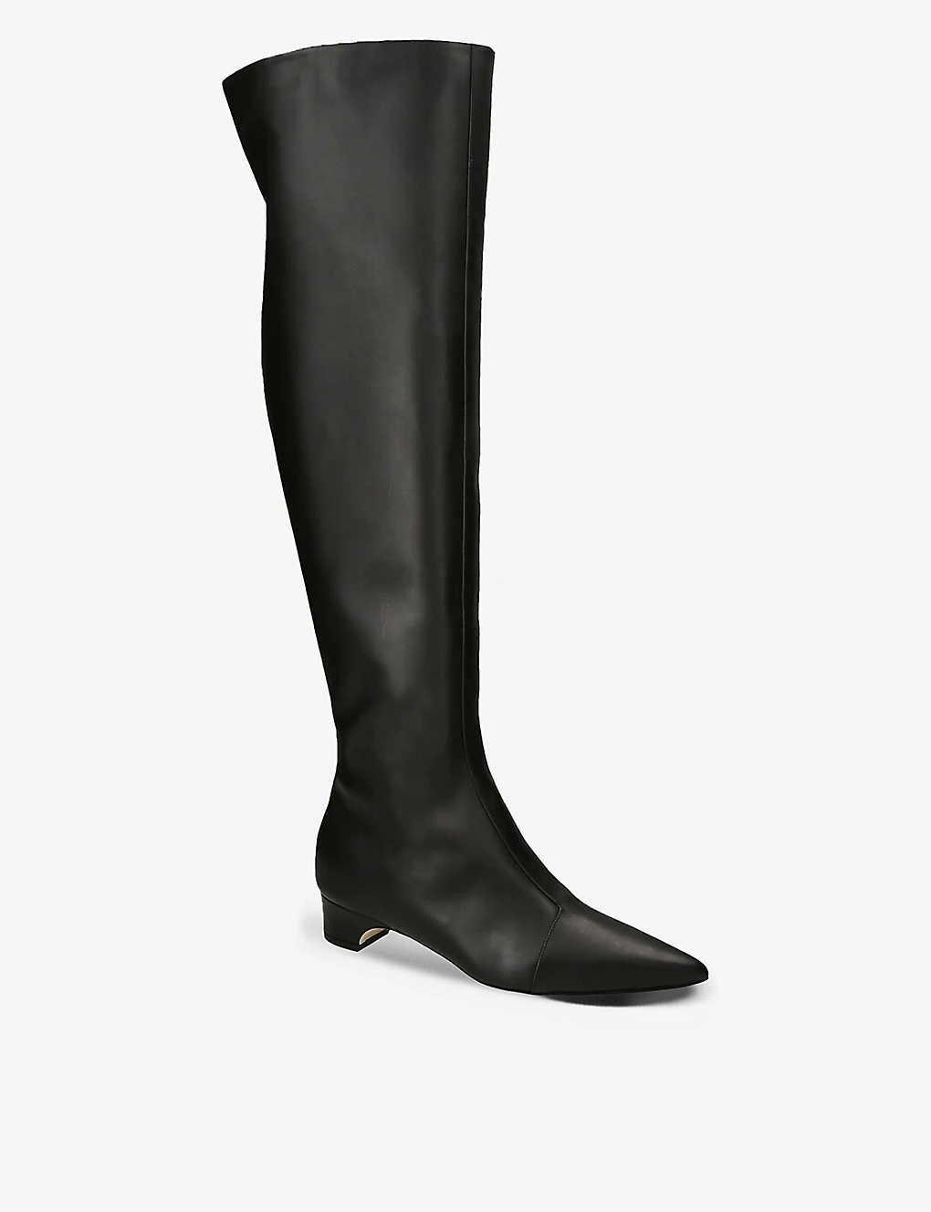 Manolo Blahnik Porreta 30 Knee-high Leather Boots - Image 2
