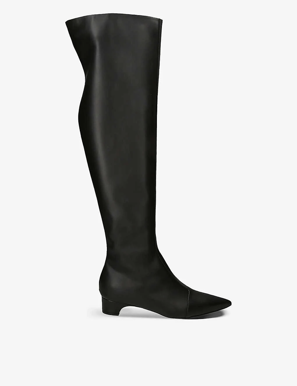 Manolo Blahnik Porreta 30 Knee-high Leather Boots