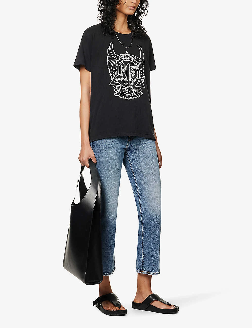 7 For All Mankind Logan Stovepipe Straight-leg Mid-rise Stretch-denim Jeans - Image 2