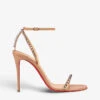Christian Louboutin So Me 100 Leather Heeled Sandals