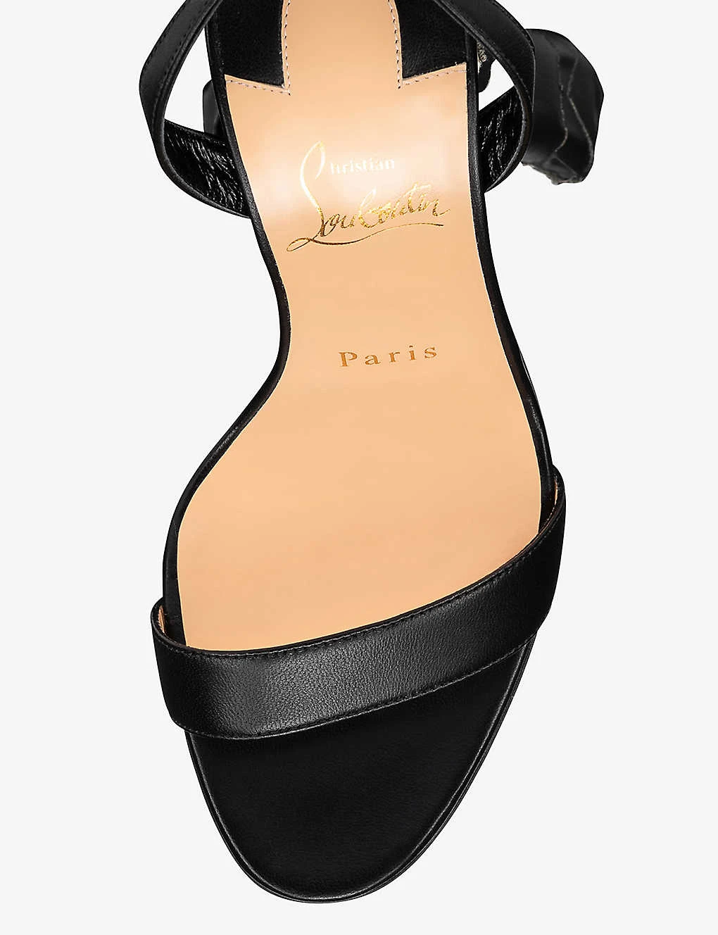 Christian Louboutin Loubigirl 100 Leather Heeled Sandals - Image 4