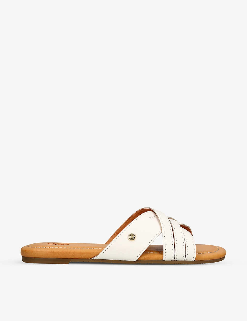 Ugg Kenleigh Cross-over Strap Leather Sandals