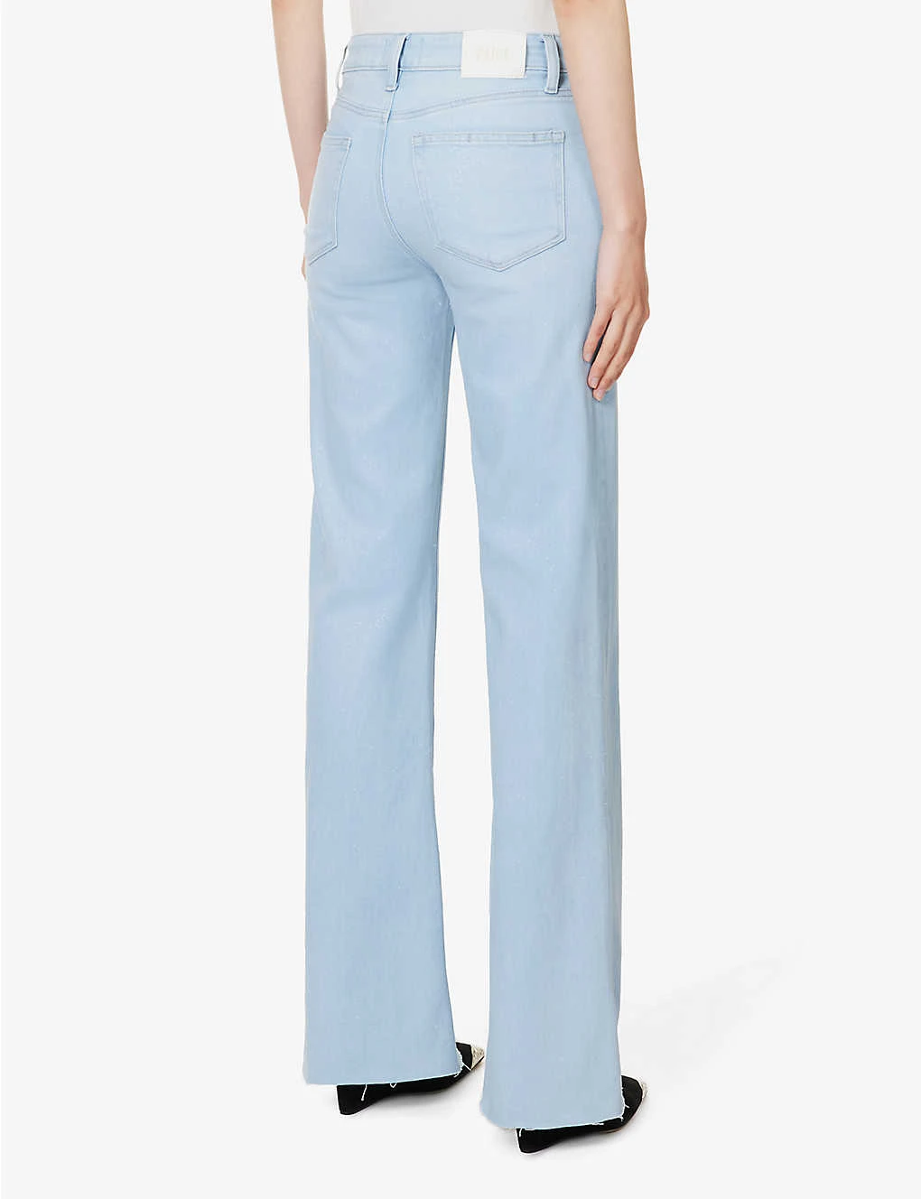 Paige Leenah Flared Mid-rise Denim-blend Jeans - Image 4