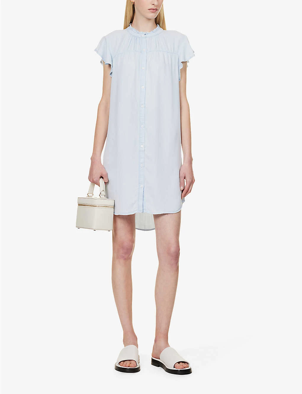 RAILS Kat Flutter-sleeve Woven Mini Dress - Image 2