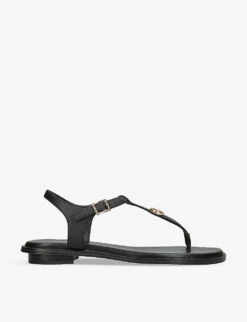 MICHAEL Michael Kors Mallory Open-toe Leather Thong Sandals