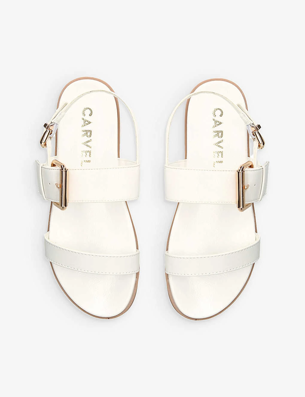 Carvela Berlin Buckle-strap Faux-leather Sandals - Image 2