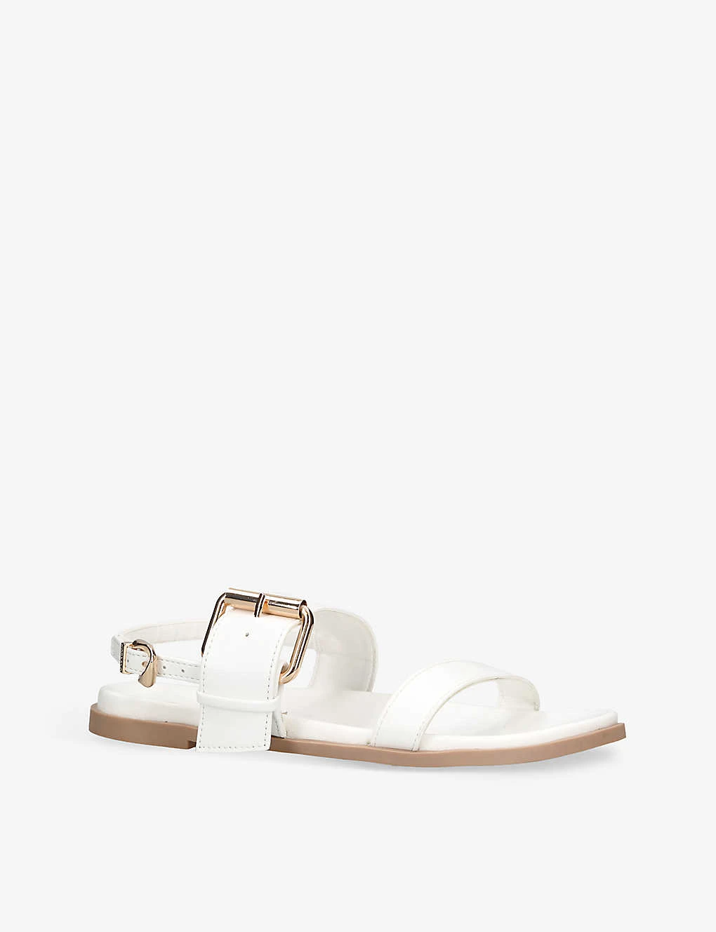Carvela Berlin Buckle-strap Faux-leather Sandals - Image 3