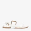 Carvela Berlin Buckle-strap Faux-leather Sandals