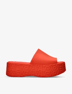 Melissa X Marc Jacobs Becky Chunky-sole PVC Platform Sliders