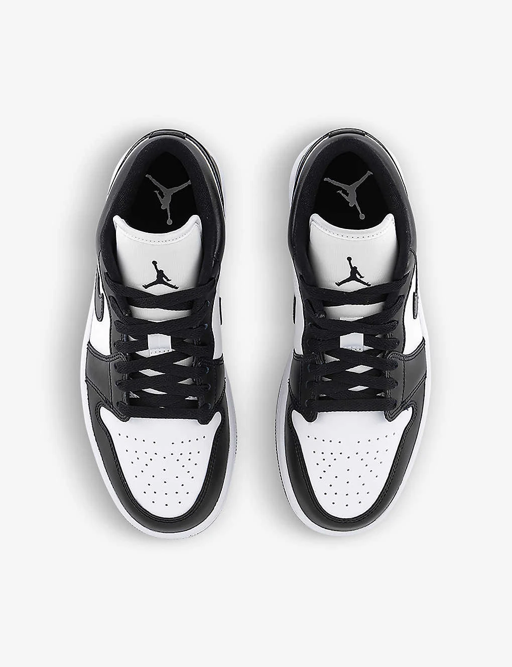 Nike Air Jordan 1 Low Chunky Sole Leather Low-top Trainers - Image 2