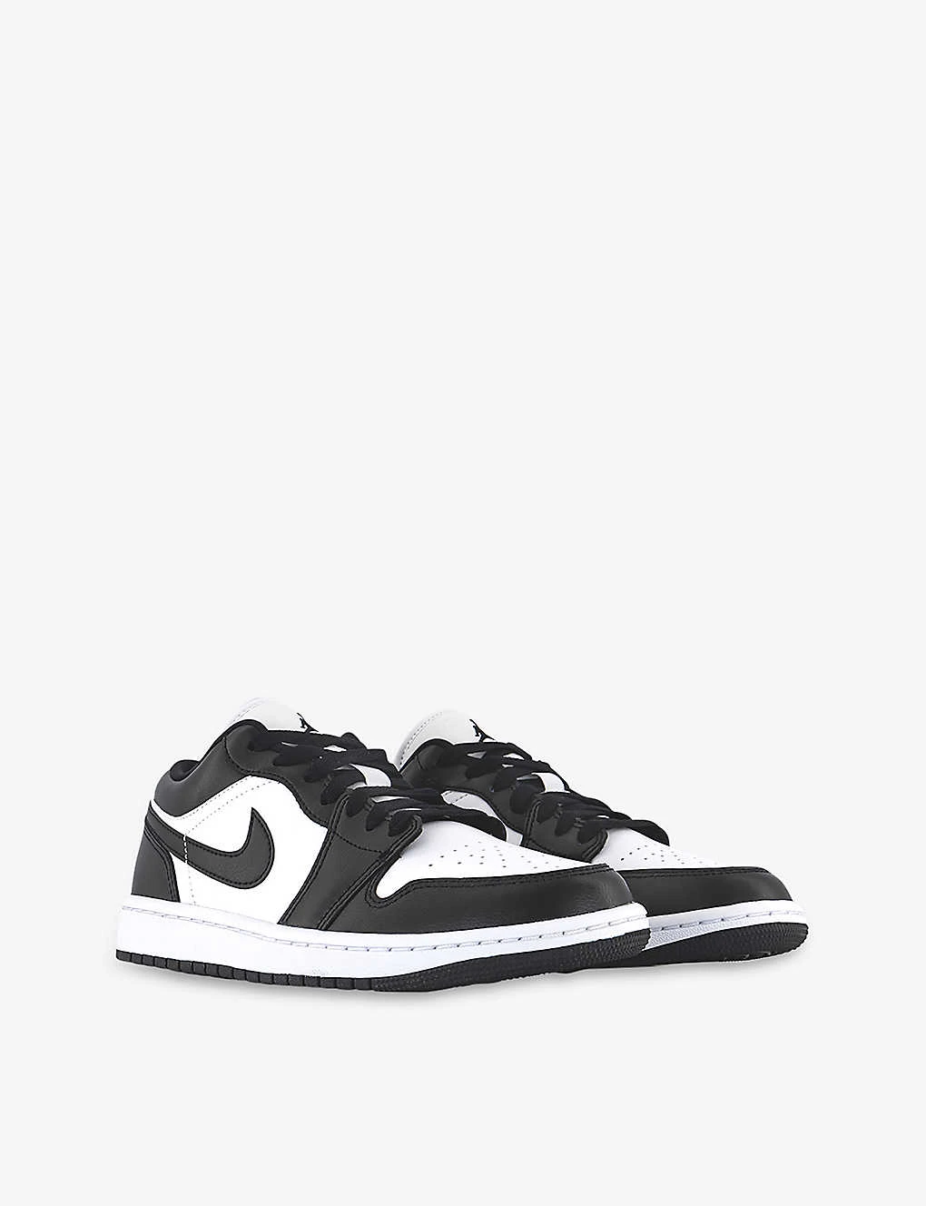Nike Air Jordan 1 Low Chunky Sole Leather Low-top Trainers - Image 3