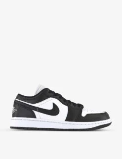 Nike Air Jordan 1 Low Chunky Sole Leather Low-top Trainers