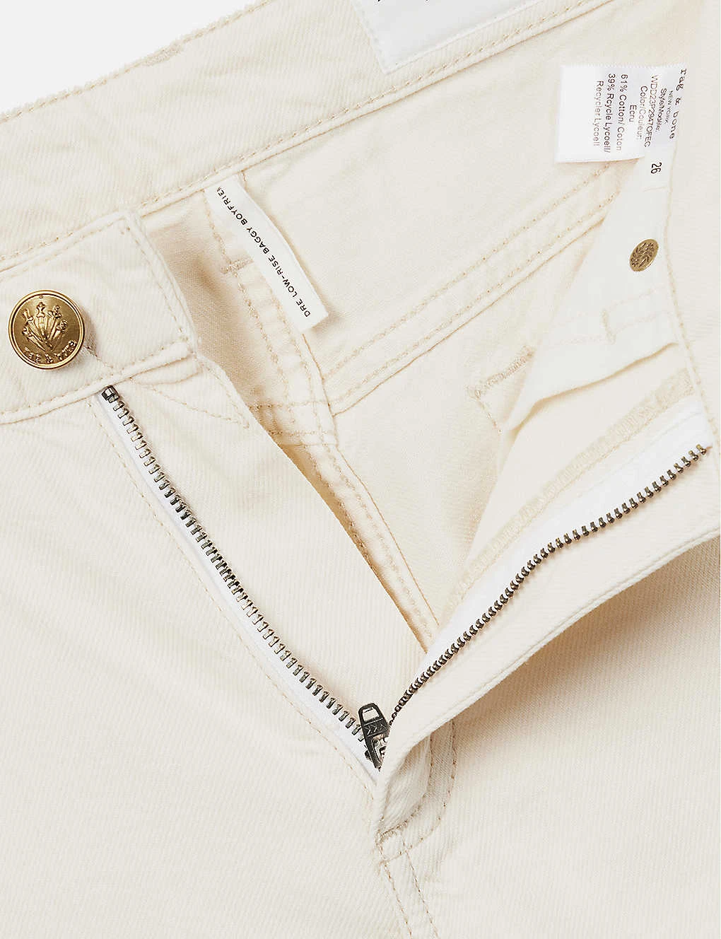 Rag & Bone Baggy Dre Straight-leg Low Rise Jeans - Image 6