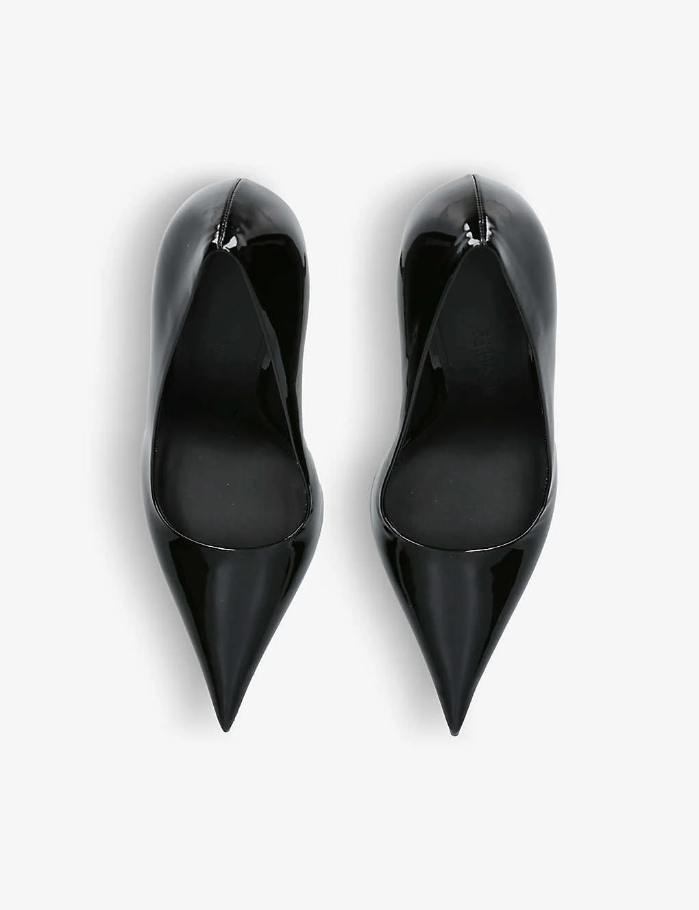 Salvatore Ferragamo Eva Sculptural-heel Patent-leather Courts - Image 2