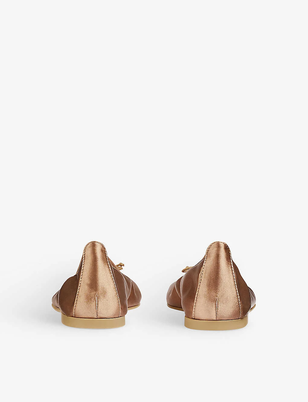 Trilly Satin Ballet Pumps - Image 4