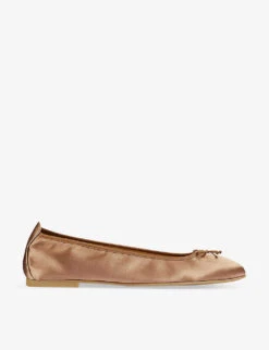 Trilly Satin Ballet Pumps
