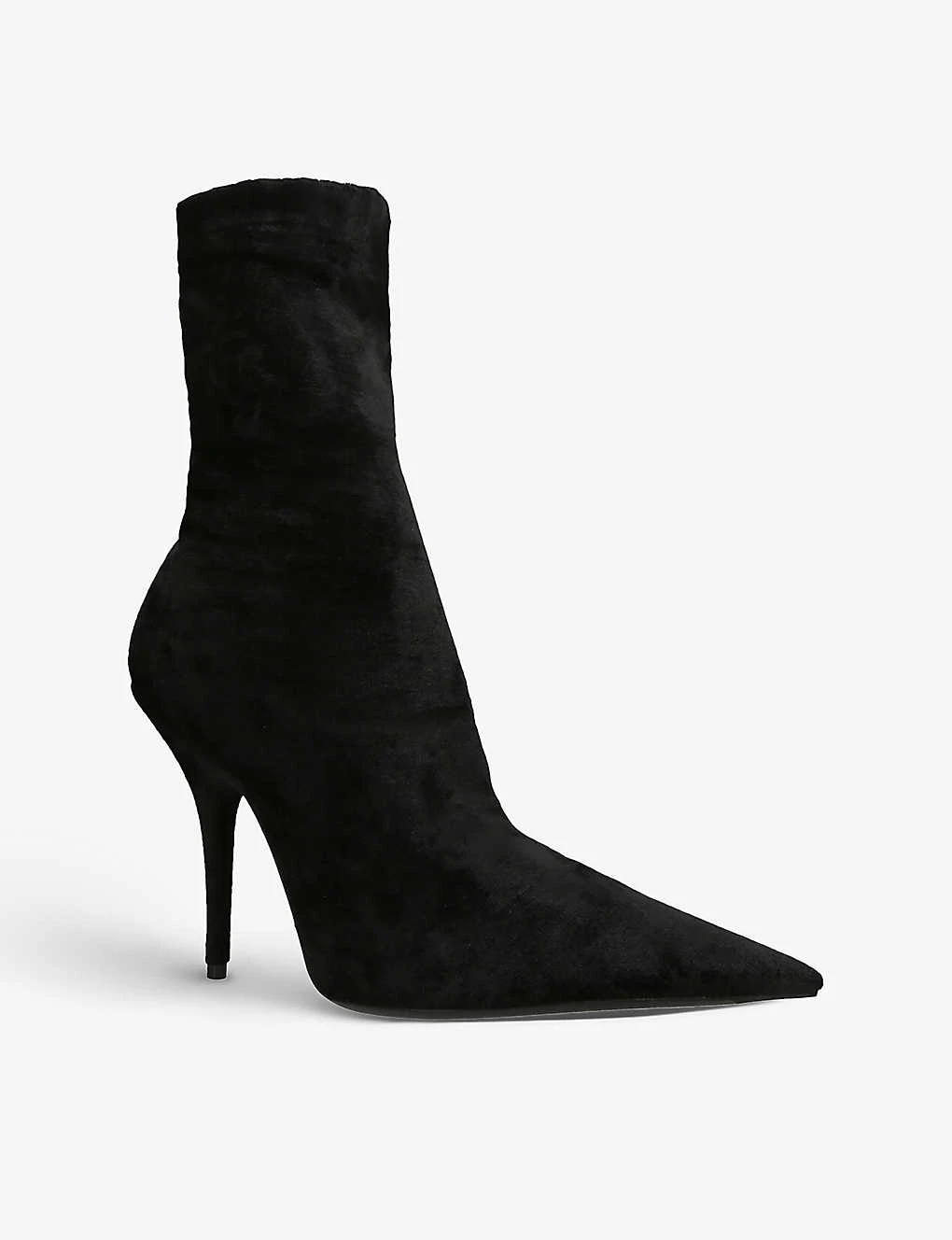 Balenciaga Knife Pointed-toe Stretch-knit Heeled Boots - Image 2
