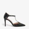 Dune Casta T-bar Faux-leather Courts