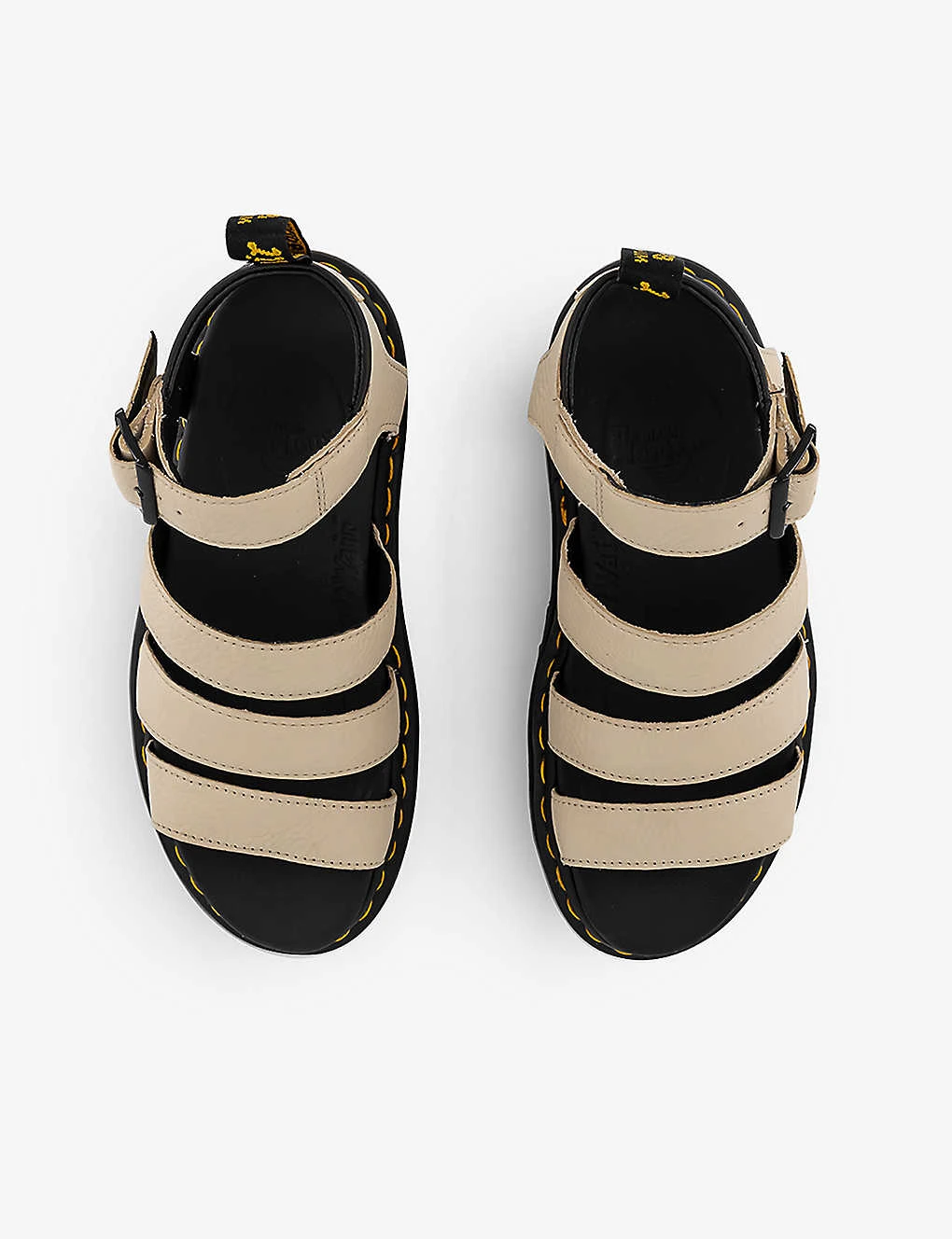 Dr. Martens Blaire Pisa Strap Leather-blend Plaform Sandals - Image 2