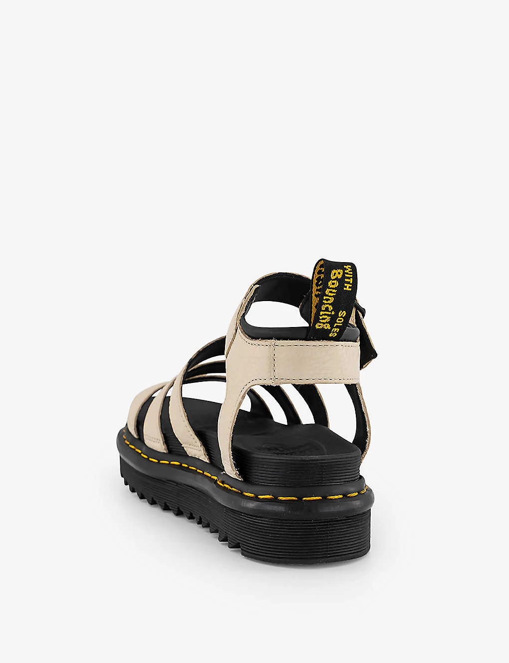 Dr. Martens Blaire Pisa Strap Leather-blend Plaform Sandals - Image 4