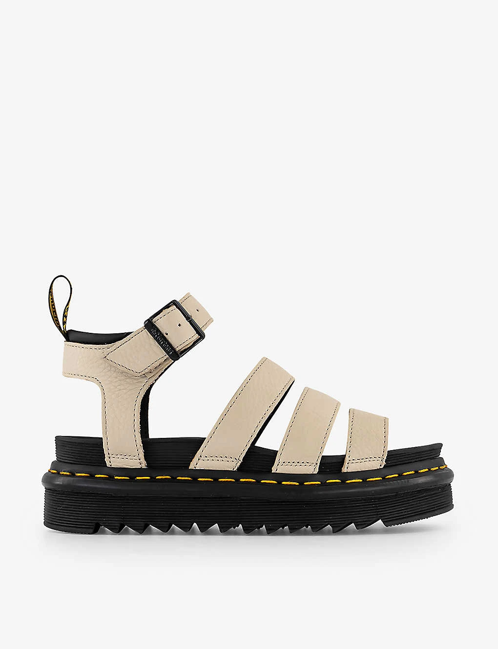 Dr. Martens Blaire Pisa Strap Leather-blend Plaform Sandals