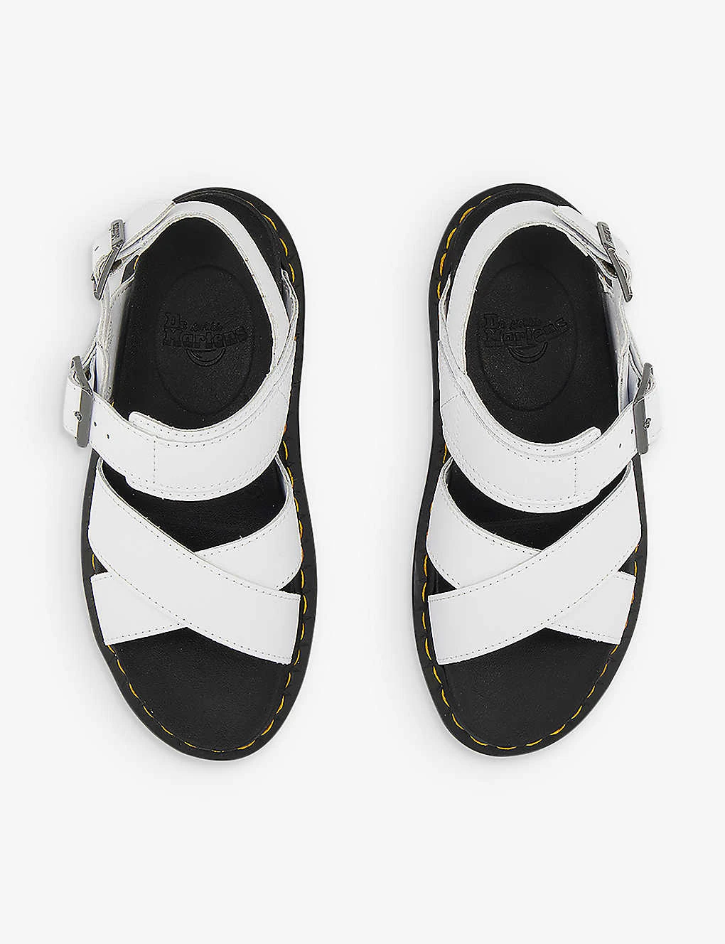 Dr. Martens Voss II Cross-straps Leather Sandals - Image 2
