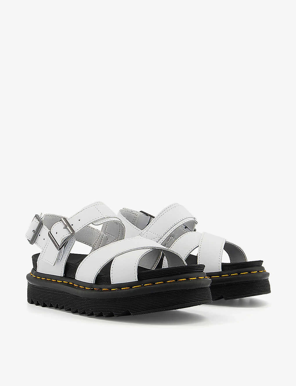 Dr. Martens Voss II Cross-straps Leather Sandals - Image 3