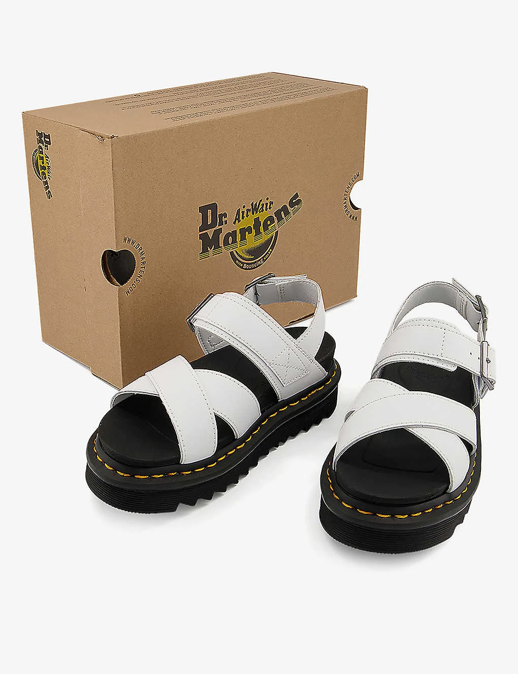 Dr. Martens Voss II Cross-straps Leather Sandals - Image 5