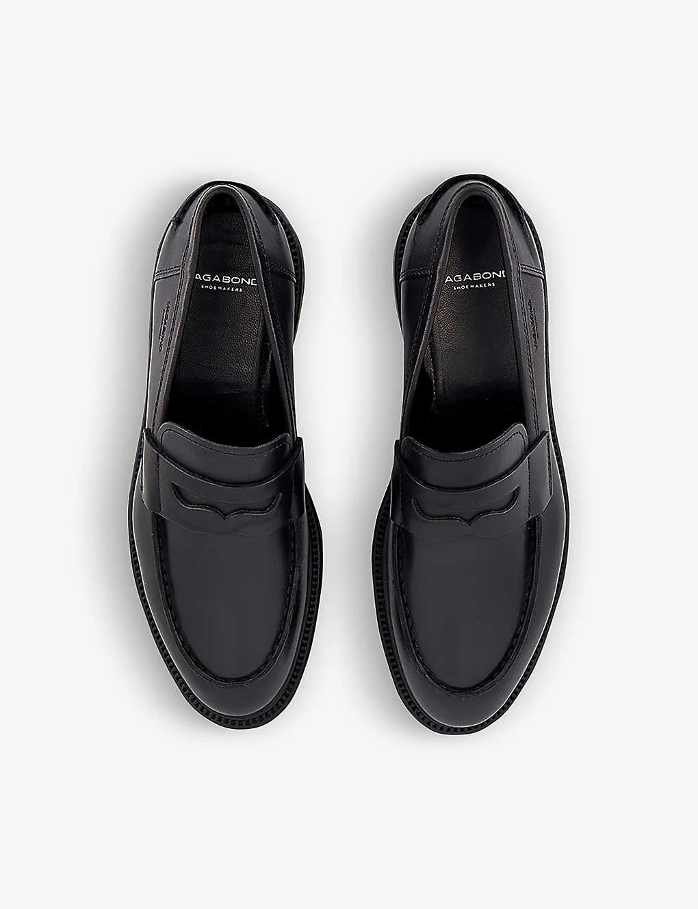 Vagabond Alex W Penny-detail Leather Loafers - Image 2