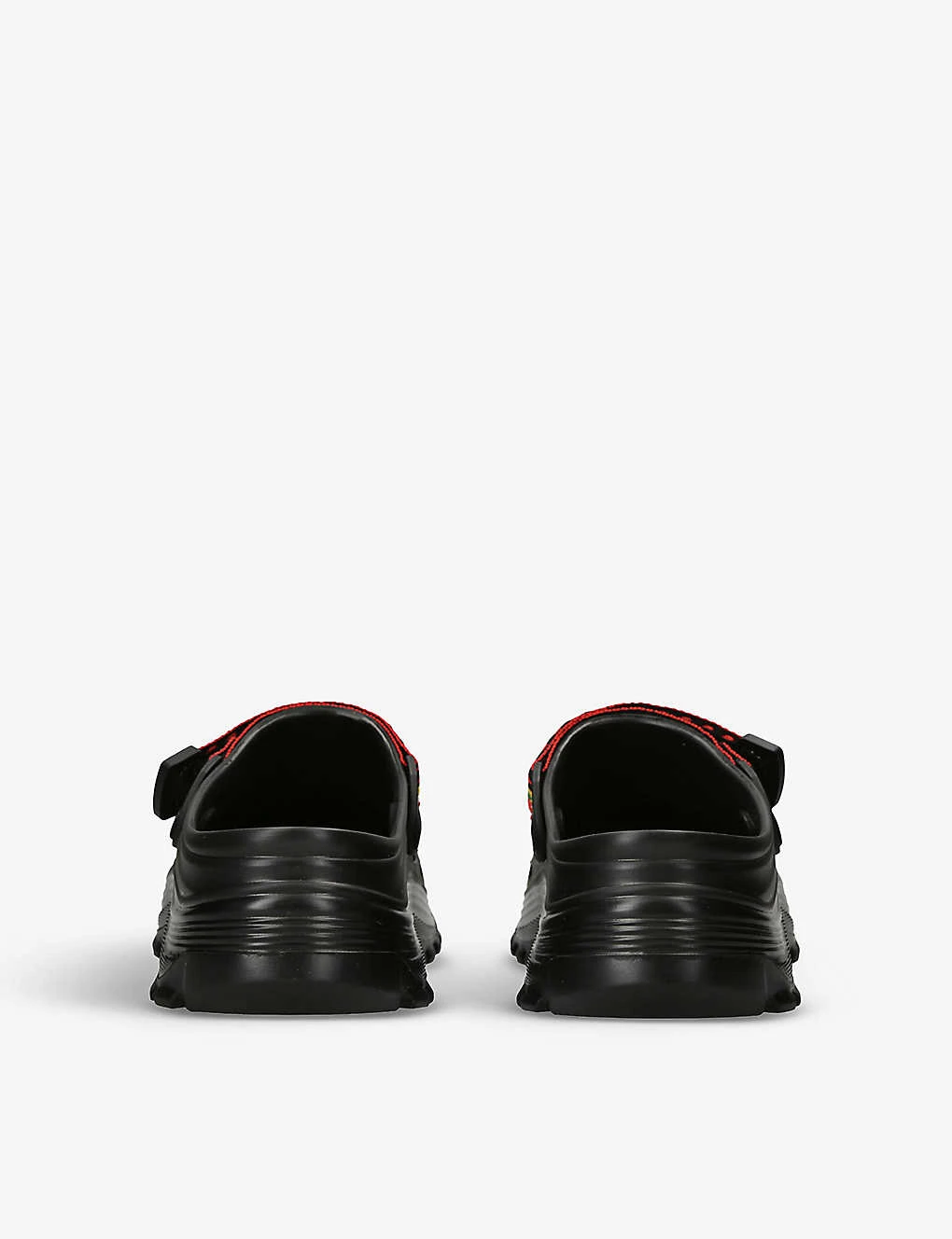Lanvin X Suicoke Herringbone-embellished Moulded Clogs - Image 4