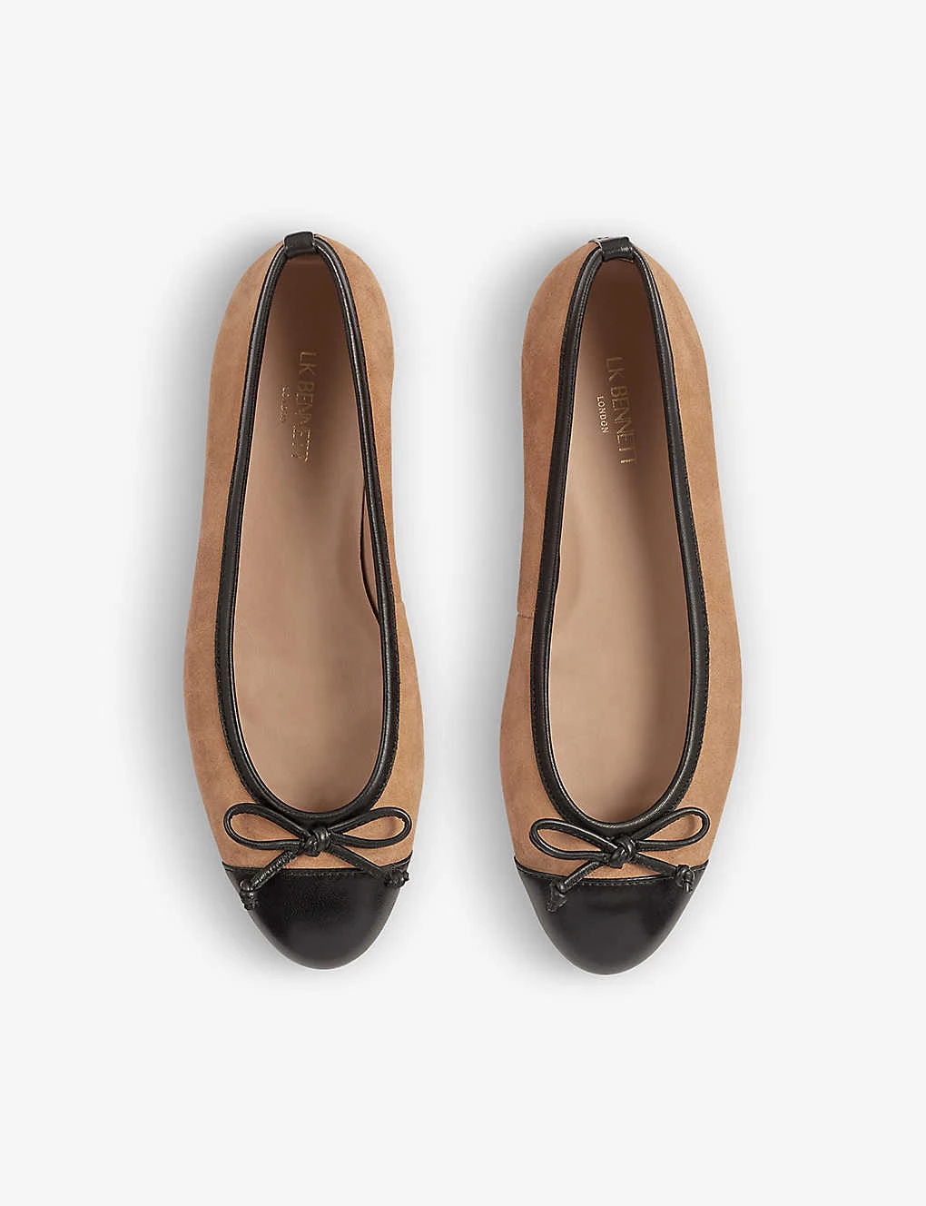 Kara Bow-embellished Leather Flats - Image 2