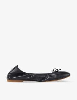 Trilly Patent Leather Ballerina Flats